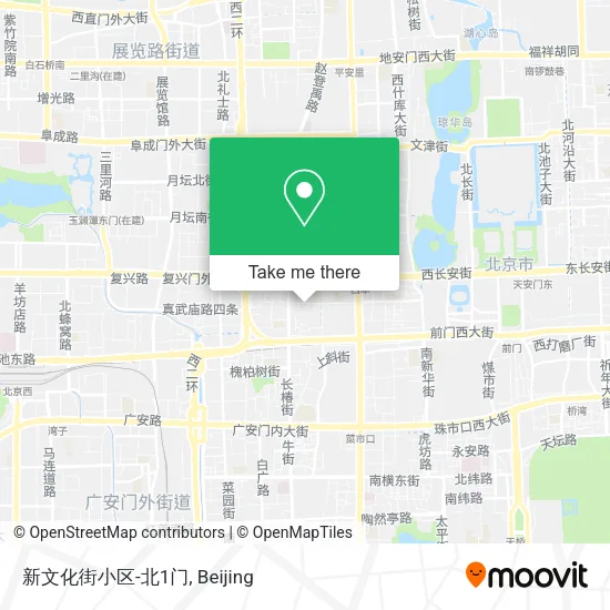 新文化街小区-北1门 map