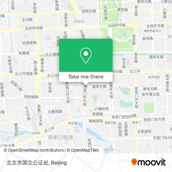 北京市国立公证处 map