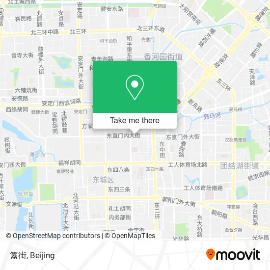 簋街 map