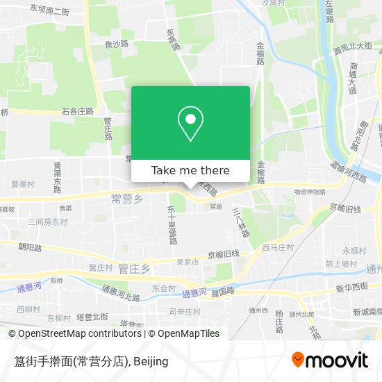 簋街手擀面(常营分店) map