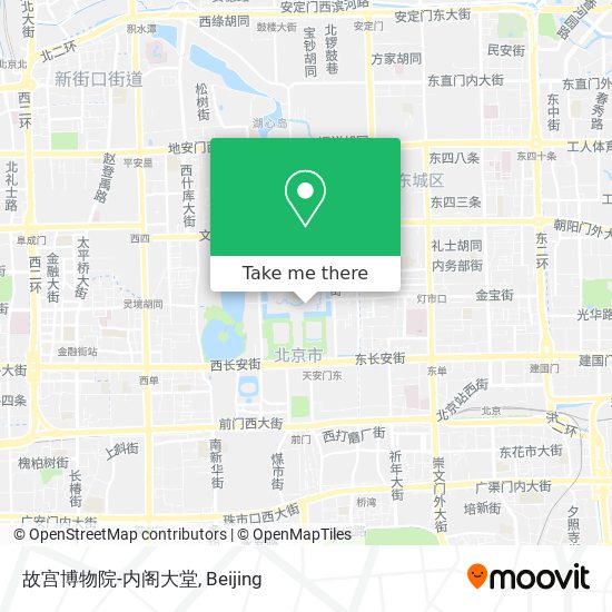 故宫博物院-内阁大堂 map