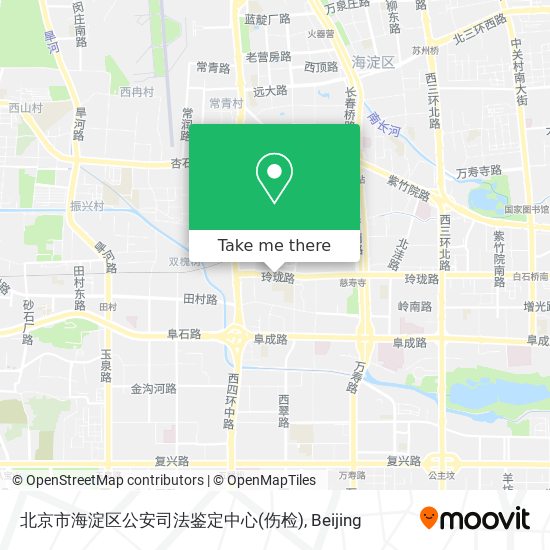 北京市海淀区公安司法鉴定中心(伤检) map