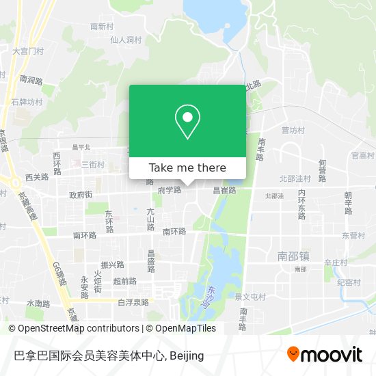 巴拿巴国际会员美容美体中心 map