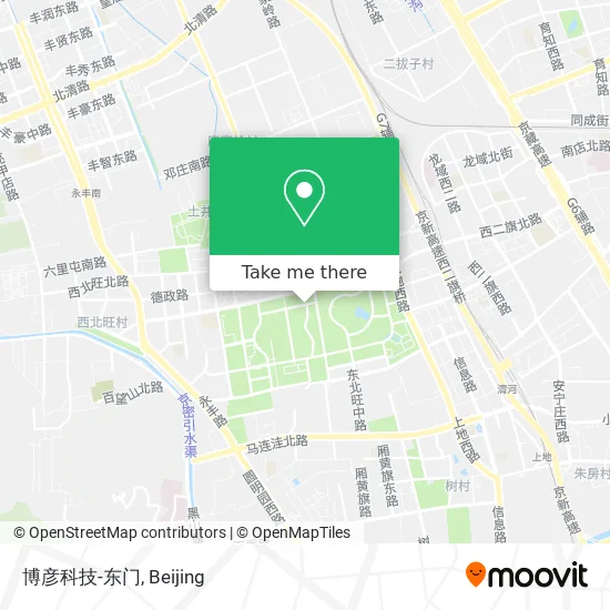 博彦科技-东门 map