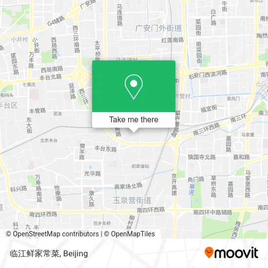 临江鲜家常菜 map