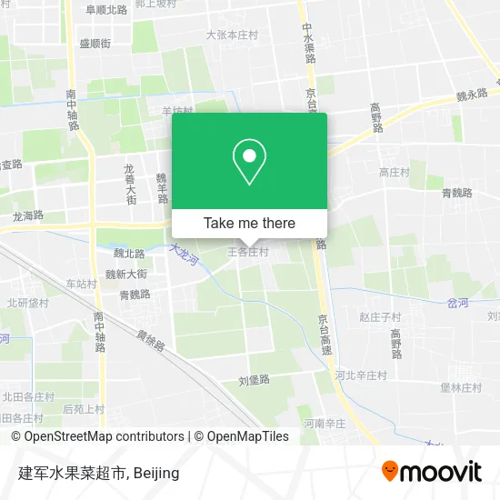 建军水果菜超市 map