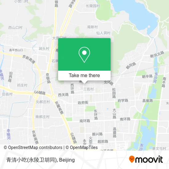 青清小吃(永陵卫胡同) map