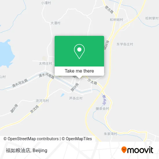 福如粮油店 map