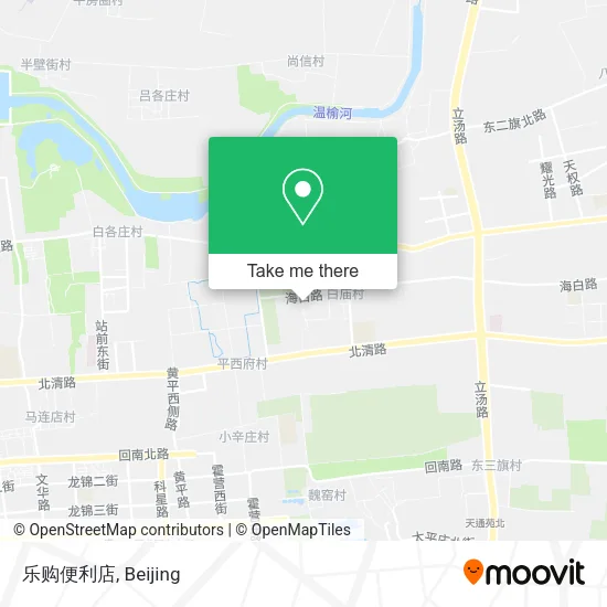 乐购便利店 map