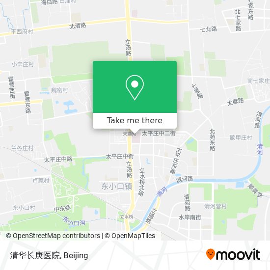 清华长庚医院 map