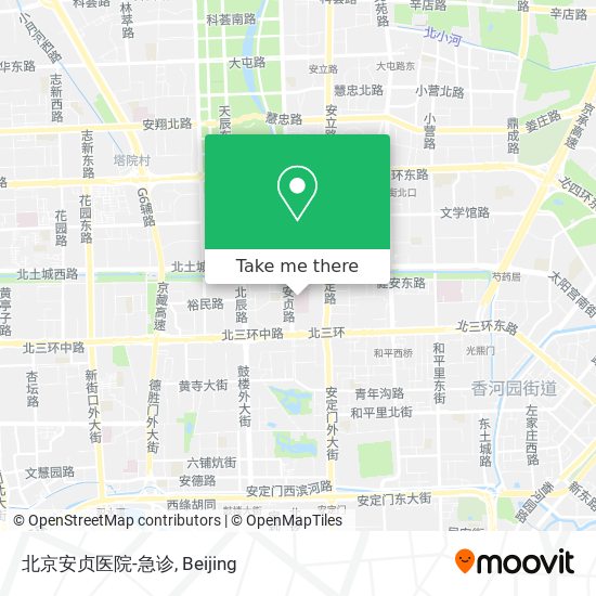 北京安贞医院-急诊 map
