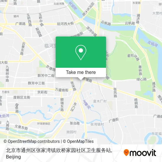 北京市通州区张家湾镇欣桥家园社区卫生服务站 map
