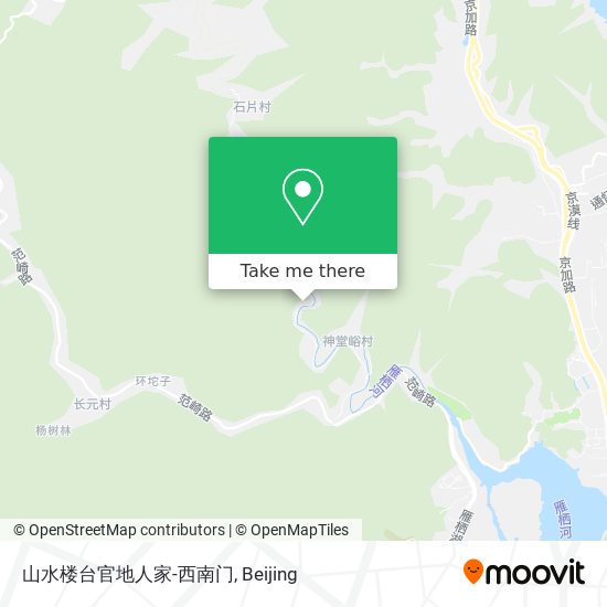 山水楼台官地人家-西南门 map