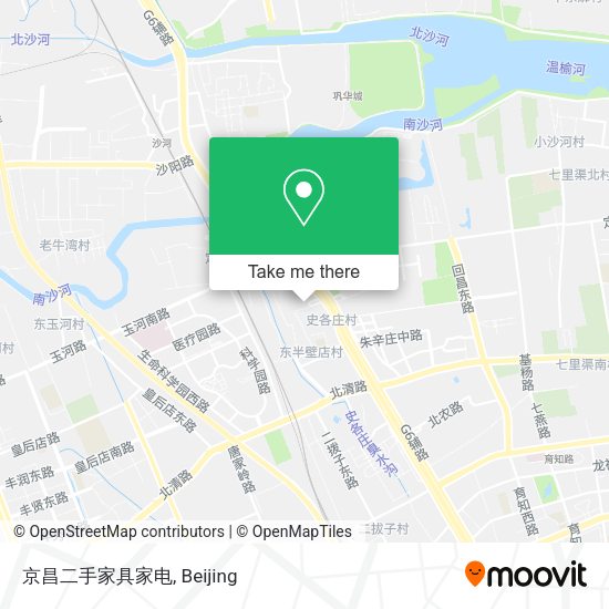 京昌二手家具家电 map