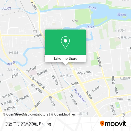 京昌二手家具家电 map