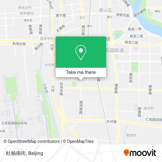 杜杨南街 map