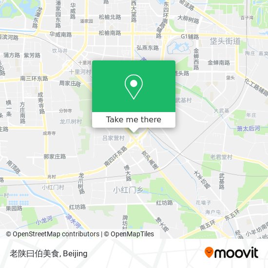 老陕曰伯美食 map