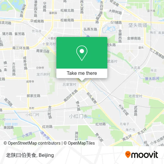 老陕曰伯美食 map