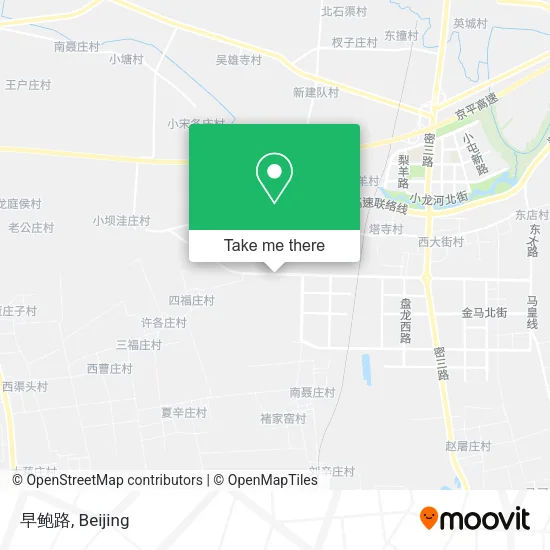 早鲍路 map