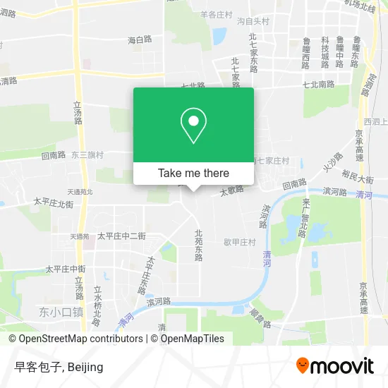 早客包子 map