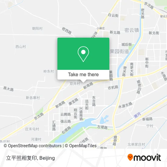 立平照相复印 map