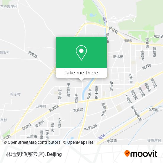 林地复印(密云店) map