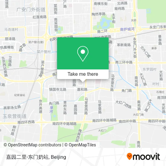 嘉园二里-东门奶站 map