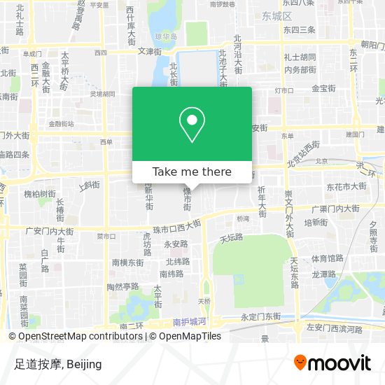 足道按摩 map