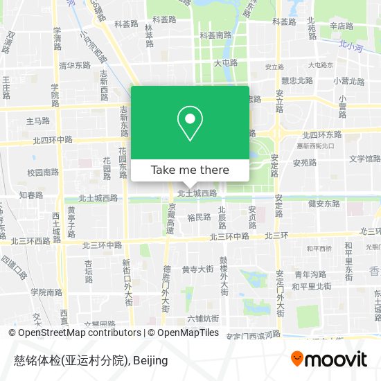 慈铭体检(亚运村分院) map