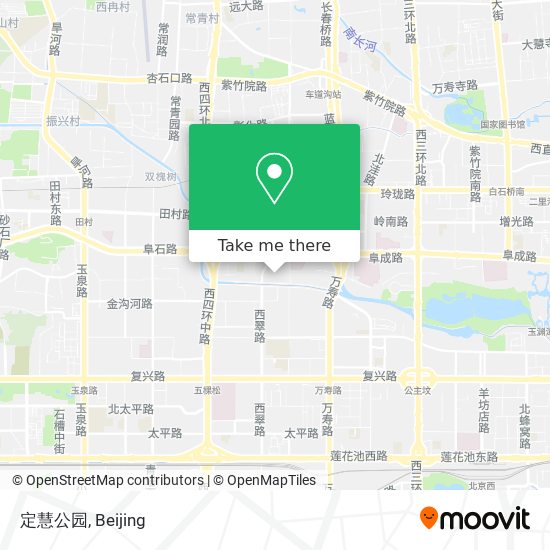 定慧公园 map