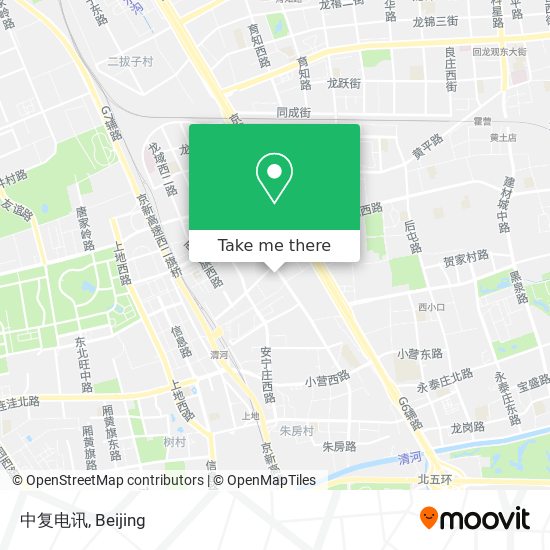 中复电讯 map