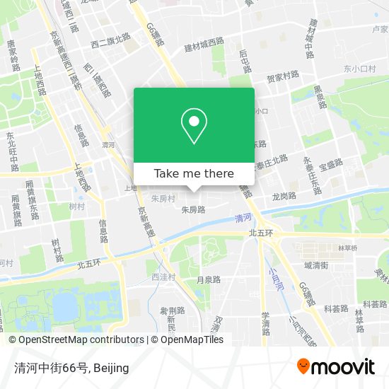 清河中街66号 map