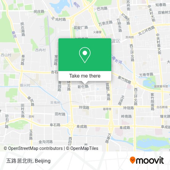 五路居北街 map