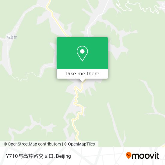 Y710与高芹路交叉口 map