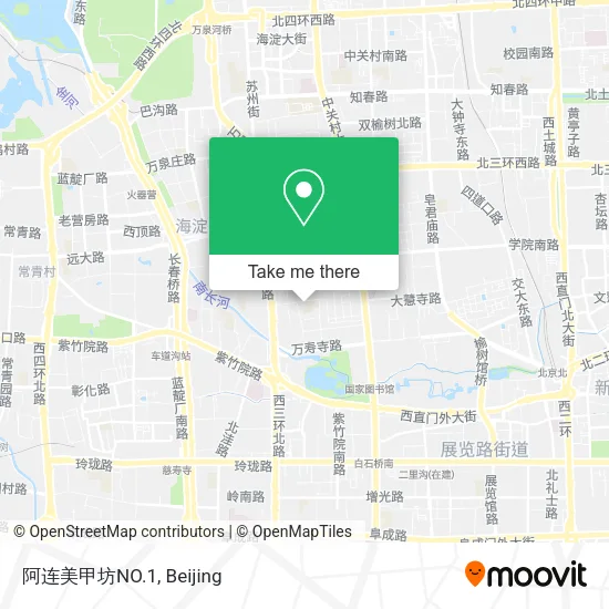 阿连美甲坊NO.1 map