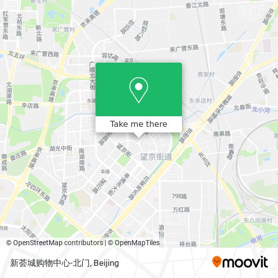 新荟城购物中心-北门 map