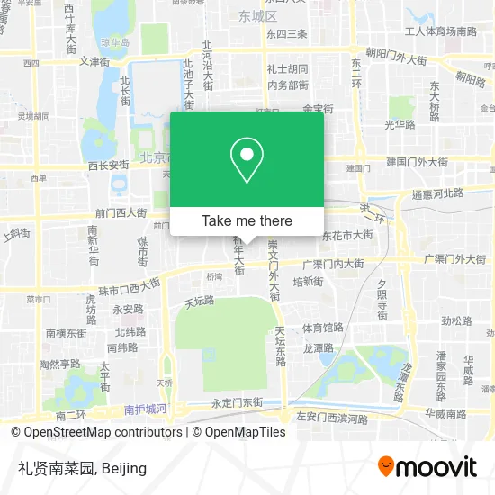 礼贤南菜园 map