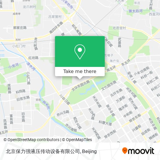 北京保力强液压传动设备有限公司 map
