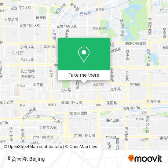 世贸天阶 map