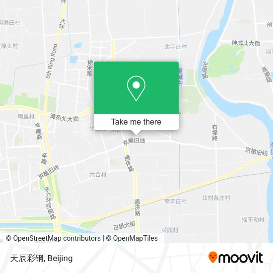 天辰彩钢 map