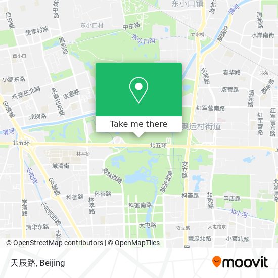 天辰路 map
