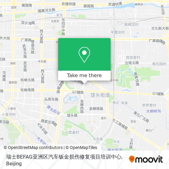 瑞士BEFAG亚洲区汽车钣金损伤修复项目培训中心 map