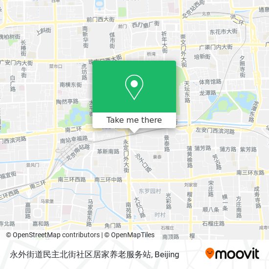 永外街道民主北街社区居家养老服务站 map