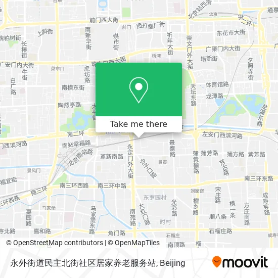 永外街道民主北街社区居家养老服务站 map