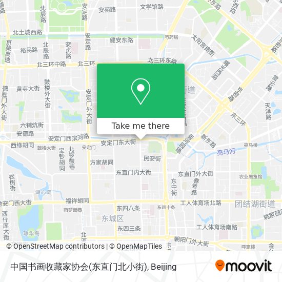 中国书画收藏家协会(东直门北小街) map
