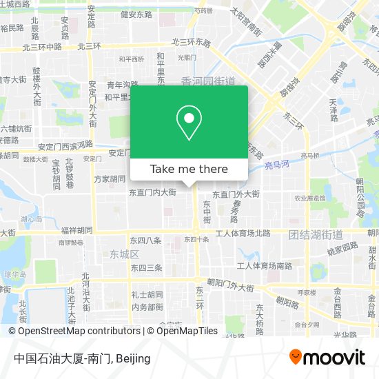 中国石油大厦-南门 map