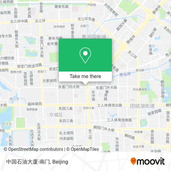 中国石油大厦-南门 map