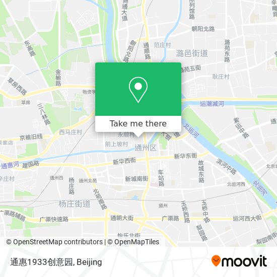 通惠1933创意园 map