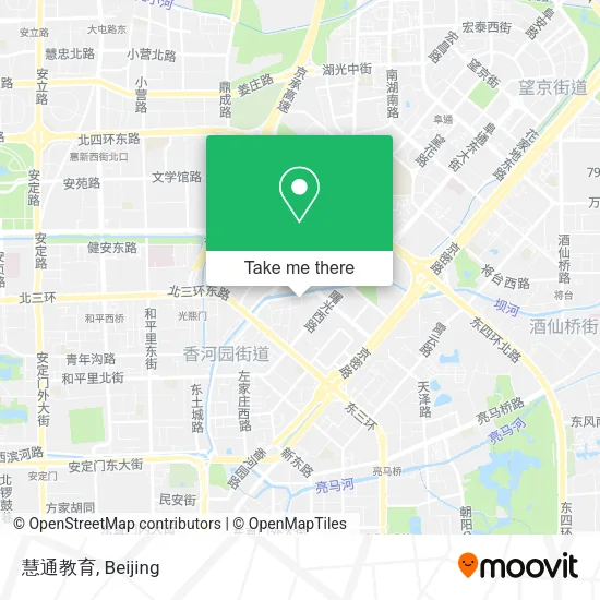 慧通教育 map