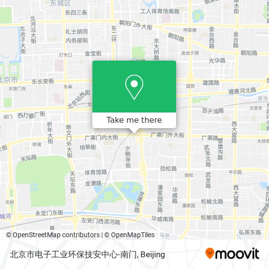 北京市电子工业环保技安中心-南门 map